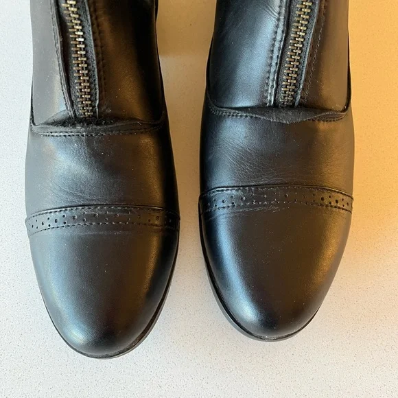 Noble Equestrian Black Riding Shoes - Picture 7 of 12